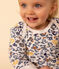 Pijama de rizo para bebé blanco MARSHMALLOW/blanco MULTICO