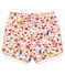 Shorts estampados para bebé niña blanco MARSHMALLOW/blanco MULTICO