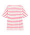 Camiseta de niña blanco MARSHMALLOW/rosa CUPCAKE