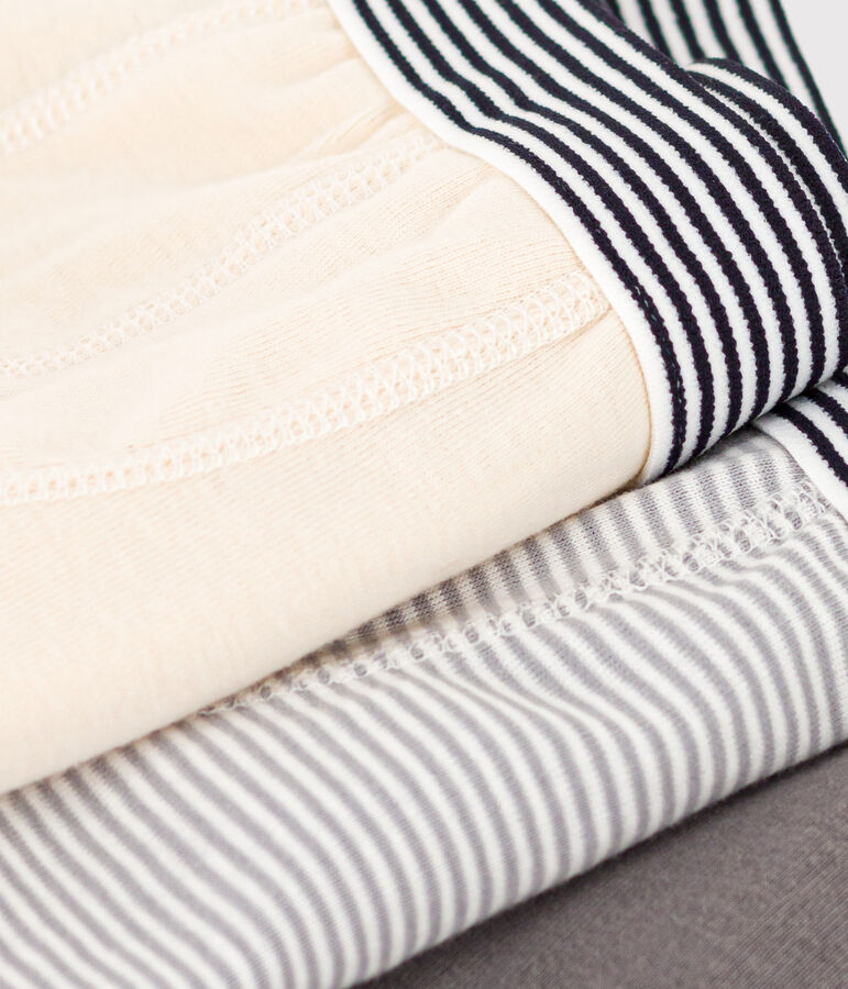 Juego de 3 b&oacute;xers de algod&oacute;n para ni&ntilde;o multicolor