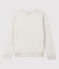 Sudadera de muletón de niña/niño gris BELUGA CHINE