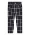 Pantalón de malla y cuadros para niña negro CITY/blanco MULTICO