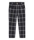 Pantalón de malla y cuadros para niña