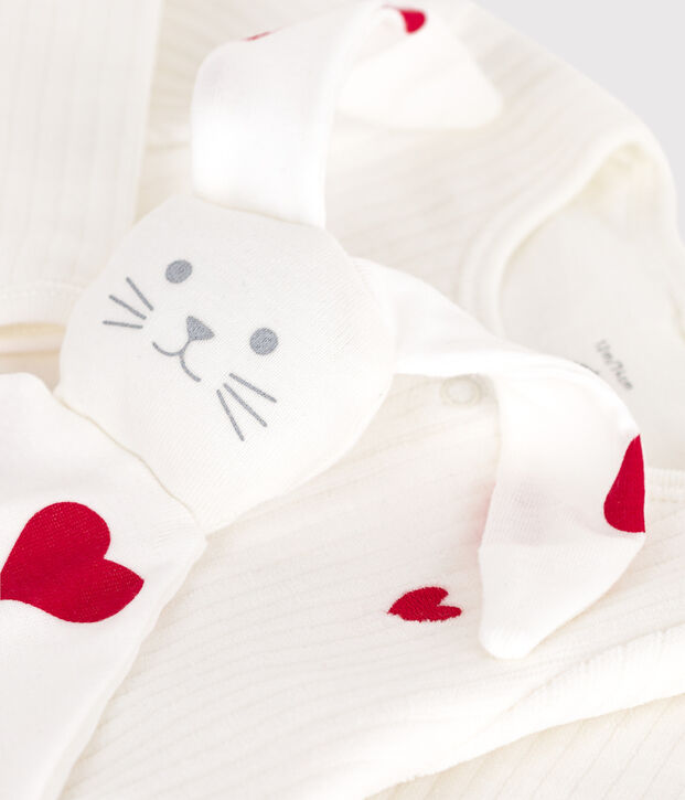 Conjunto regalo de nacimiento de terciopelo multicolor