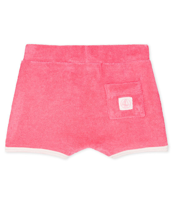 Pantalones cortos de esponja para bebé niña rosa CUPCAKE/blanco MARSHMALLOW