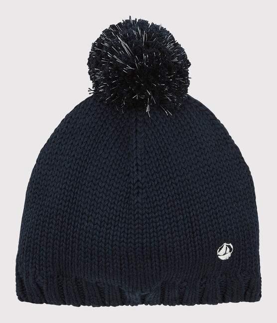 Gorro de niña/niño azul SMOKING
