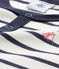 Pyjacourt garçon rayé beige COQUILLE/azul SMOKING