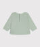 Sudadera de muletón de bebé verde HERBIER