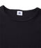 Camiseta manga corta lisa para mujer negro NOIR