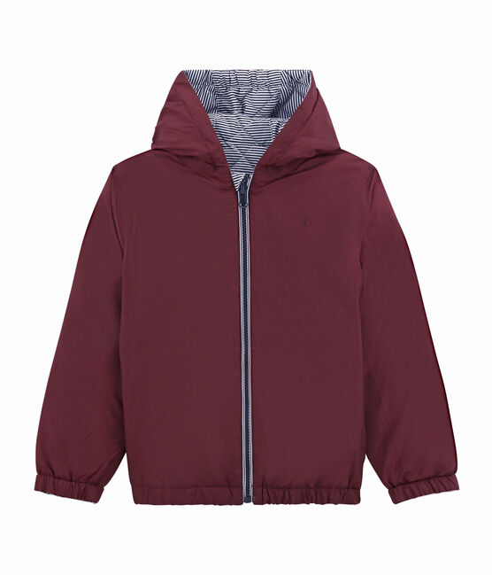 Corta viento reversible para niña violeta OGRE