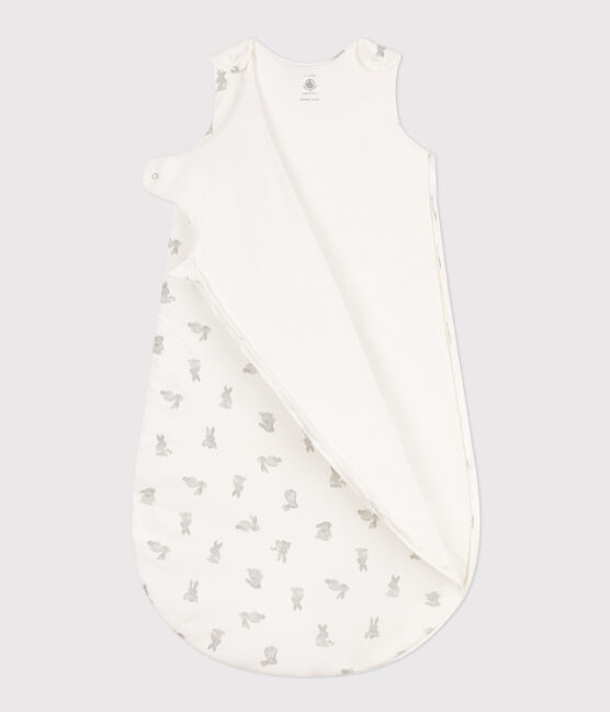 Saco de algodón con conejos TOG 2 blanco MARSHMALLOW/gris GRIS