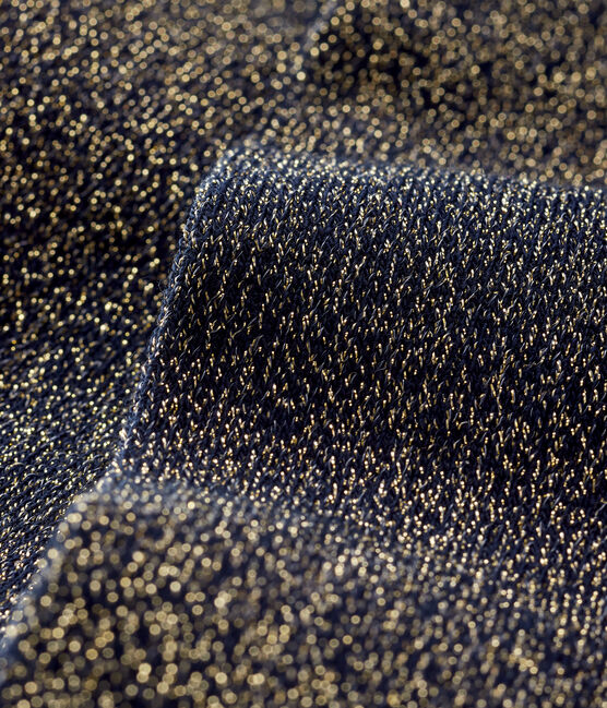 Pantis brillantes para bebé niña azul SMOKING