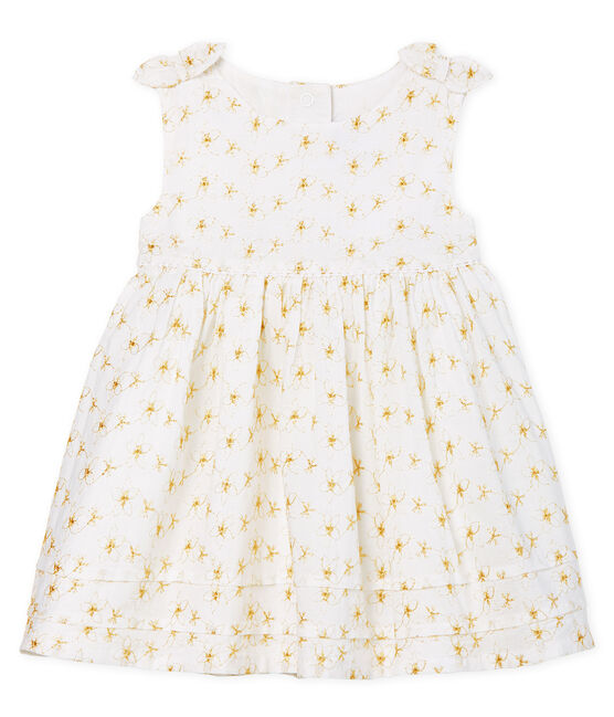 Vestido de ceremonia para bebé niña blanco ECUME