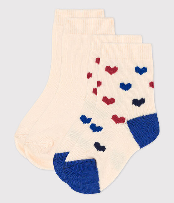 Juego de 2 pares de calcetines para bebé variante 1