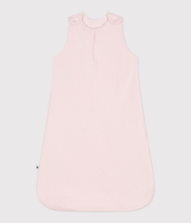Saco de dormir para beb&eacute; en algod&oacute;n liso TOG 0.5 FLEUR