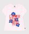 Camiseta infantil de manga corta de algod&oacute;n BARELY