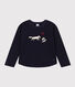 Sudadera de muletón de niña