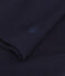Camiseta Iconique de cuello vuelto de punto 2x2 para mujer azul SMOKING