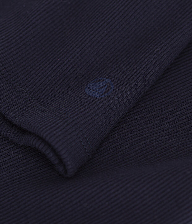 Camiseta Iconique de cuello vuelto de punto 2x2 para mujer SMOKING