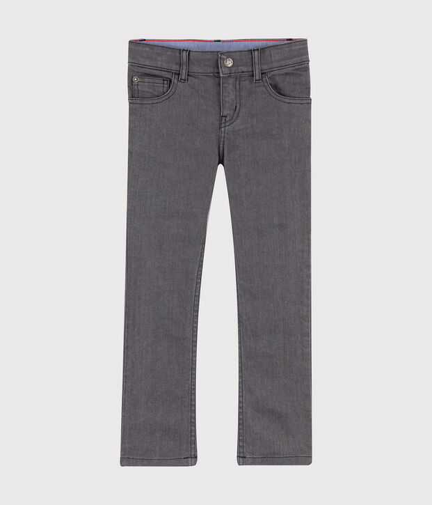 Pantal&oacute;n vaquero para ni&ntilde;o gris