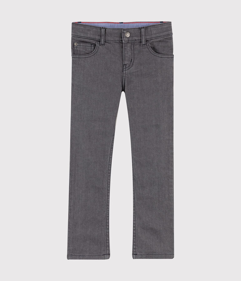 Pantal&oacute;n vaquero para ni&ntilde;o gris GRIS MOYEN