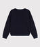 Sudadera de felpa de mujer azul SMOKING