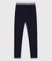 Jeggings de algodón con elastano de niña azul SMOKING