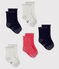 Juego de 5 pares de calcetines para bebé variante 1