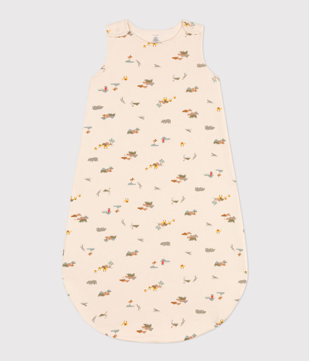 Saco ligero de algod&oacute;n TOG 0.8 crudo/multicolor