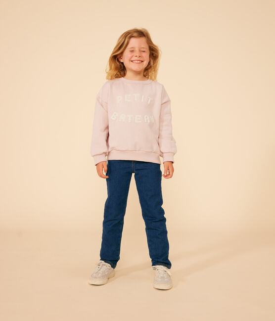 Sudadera de felpa para niña rosa SALINE