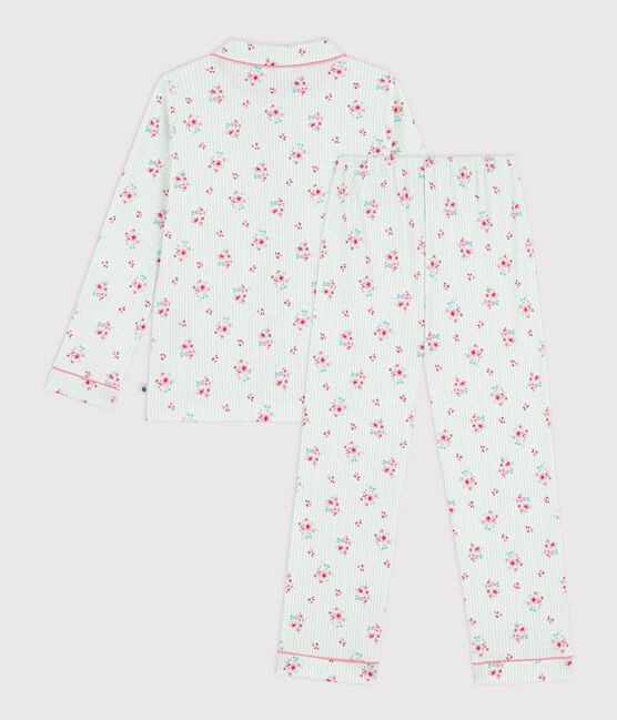 Pijama infantil abotonado de algodón estampado MARSHMALLOW/ AMANDIER/ MULTICO