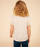 Camiseta de punto flameado para niña crudo AVALANCHE