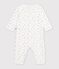 Pyjama b&eacute;b&eacute; en coton sans pieds imprim&eacute; blanco/multicolor