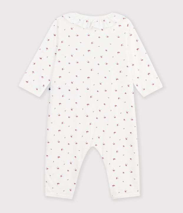 Pyjama b&eacute;b&eacute; en coton sans pieds imprim&eacute; blanco/multicolor