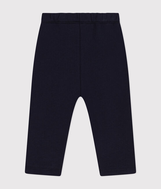 Pantalón de felpa para bebé azul SMOKING