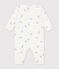 Pyjama b&eacute;b&eacute; en coton sans pieds imprim&eacute; dragons blanco/multicolor