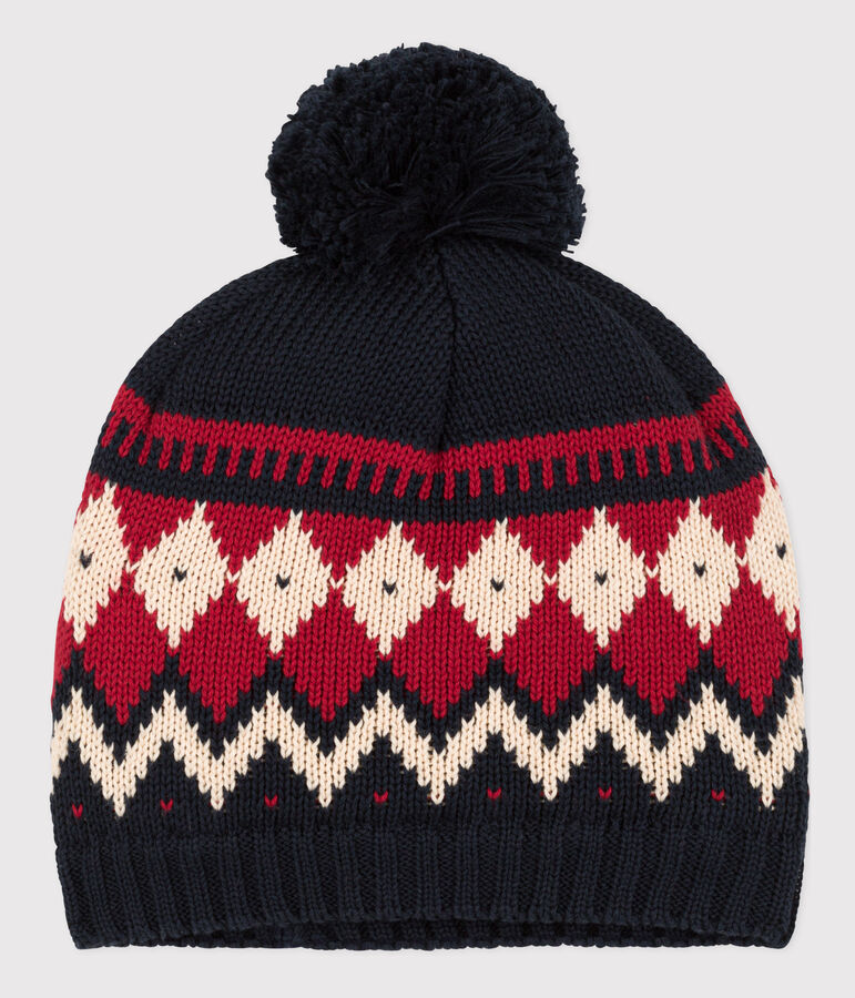 Gorro para ni&ntilde;o/ni&ntilde;a azul/multicolor