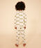 Pijama infantil de algodón con estampado animal blanco AVALANCHE/ MULTICO