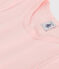 Camiseta de manga corta de algodón para niña rosa MINOIS