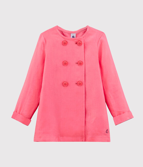 Chaqueta infantil para niña rosa CUPCAKE