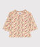 Camisa estampada de popelina para bebé blanco AVALANCHE/ MULTICO