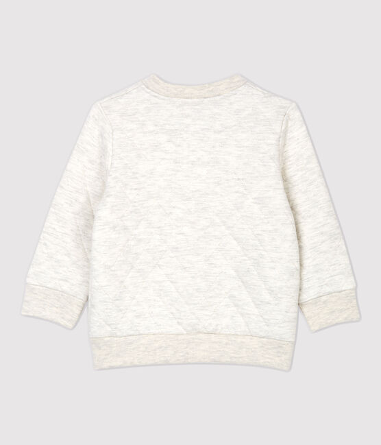 Cárdigan acolchado de bebé. beige MONTELIMAR CHINE