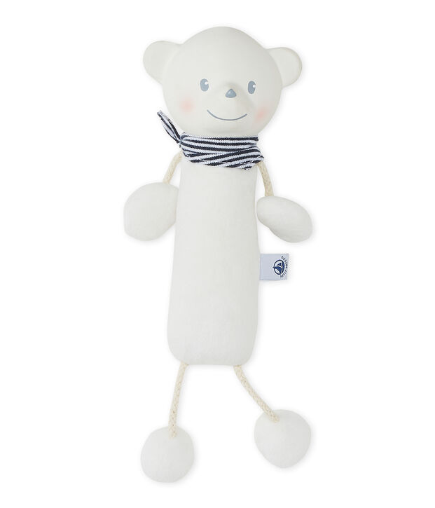 Doudou oso blanco