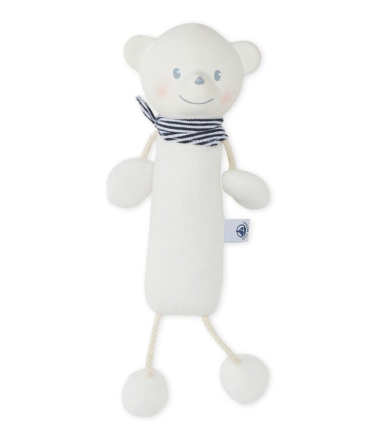 Doudou oso blanco