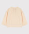 Blusa de gasa de algodón de niña crudo AVALANCHE