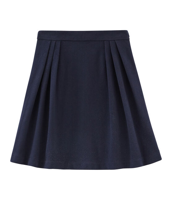 Falda acampanada para mujer azul SMOKING