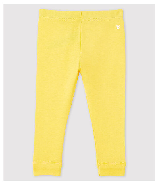 «Leggings» de algodón de bebé amarillo RAIPONCE