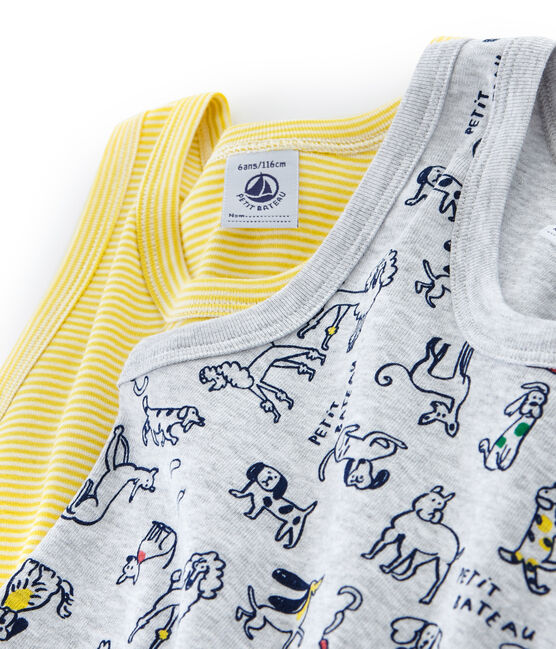 Par de camisetas de tirantes para niño variante 1