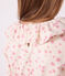 Camiseta infantil de algodón de manga larga con estampado MILK/ MULTICO