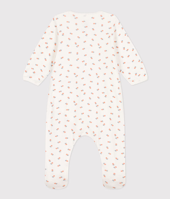 Bodyjama de túbico con flores blanco MARSHMALLOW/blanco MULTICO